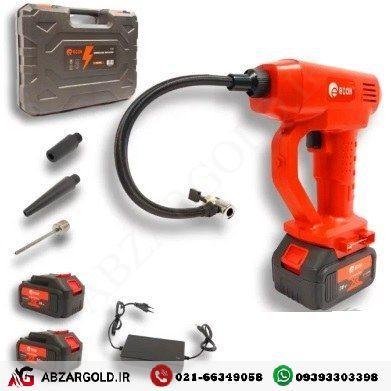 کمپرسور فندکی شارژی ۲ باتری ادون مدل ED-AC36V