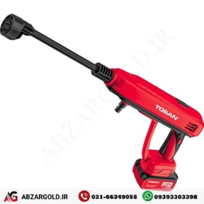 کارواش شارژی 20 ولت براشلس توسن مدل9100