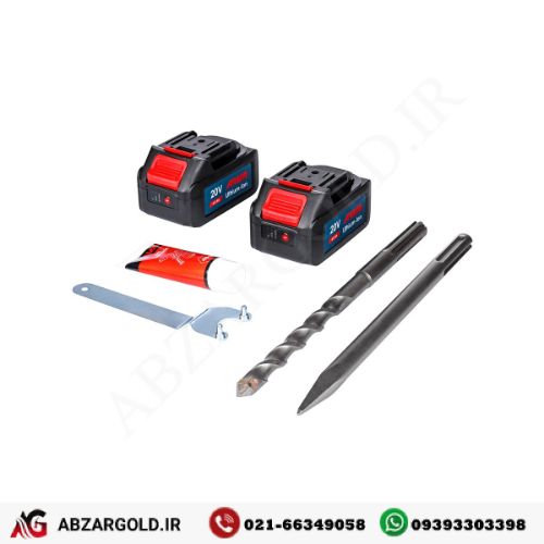 بتن کن شارژی براشلس 40 ولت آروا مدل 5838