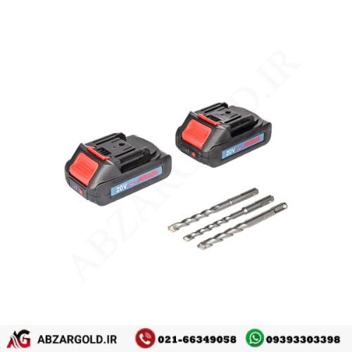 بتن کن شارژی 20 ولت آروا مدل 5834