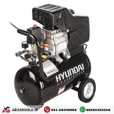 کمپرسور باد 24 لیتر هیوندای مدل AC-2425