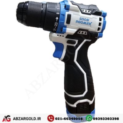 دریل شارژی دو باتری ۱۸ ولت براشلس ادون پرومکس (همراه با لوازم) مدل EPM-18A