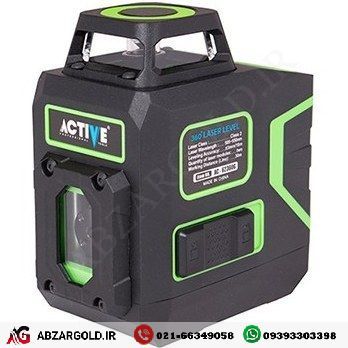 تراز لیزری شارژی AC-68360G اکتیو (نور سبز)