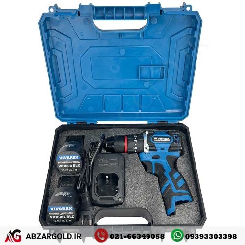 دریل پیچ گوشتی شارژی 16/8ولت ویوارکس مدل VR1682H-BL