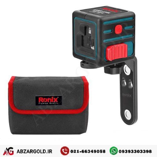 تراز لیزری دو خط رونیکس مدل RH-9501G با نور سبز