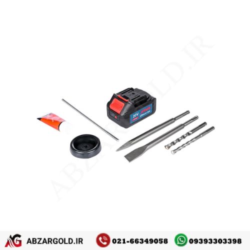 بتن کن شارژی براشلس 20 ولت آروا مدل 5837