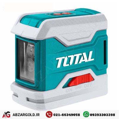 تراز لیزری 2 خط نور قرمز توتال مدل TLL156506