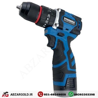 دریل پیچ گوشتی شارژی 16/8ولت ویوارکس مدل VR1682H-BL